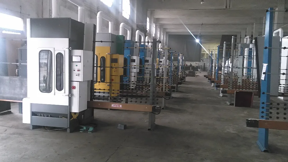 Manufacturer supply glass Processing dustless sandblasting machine