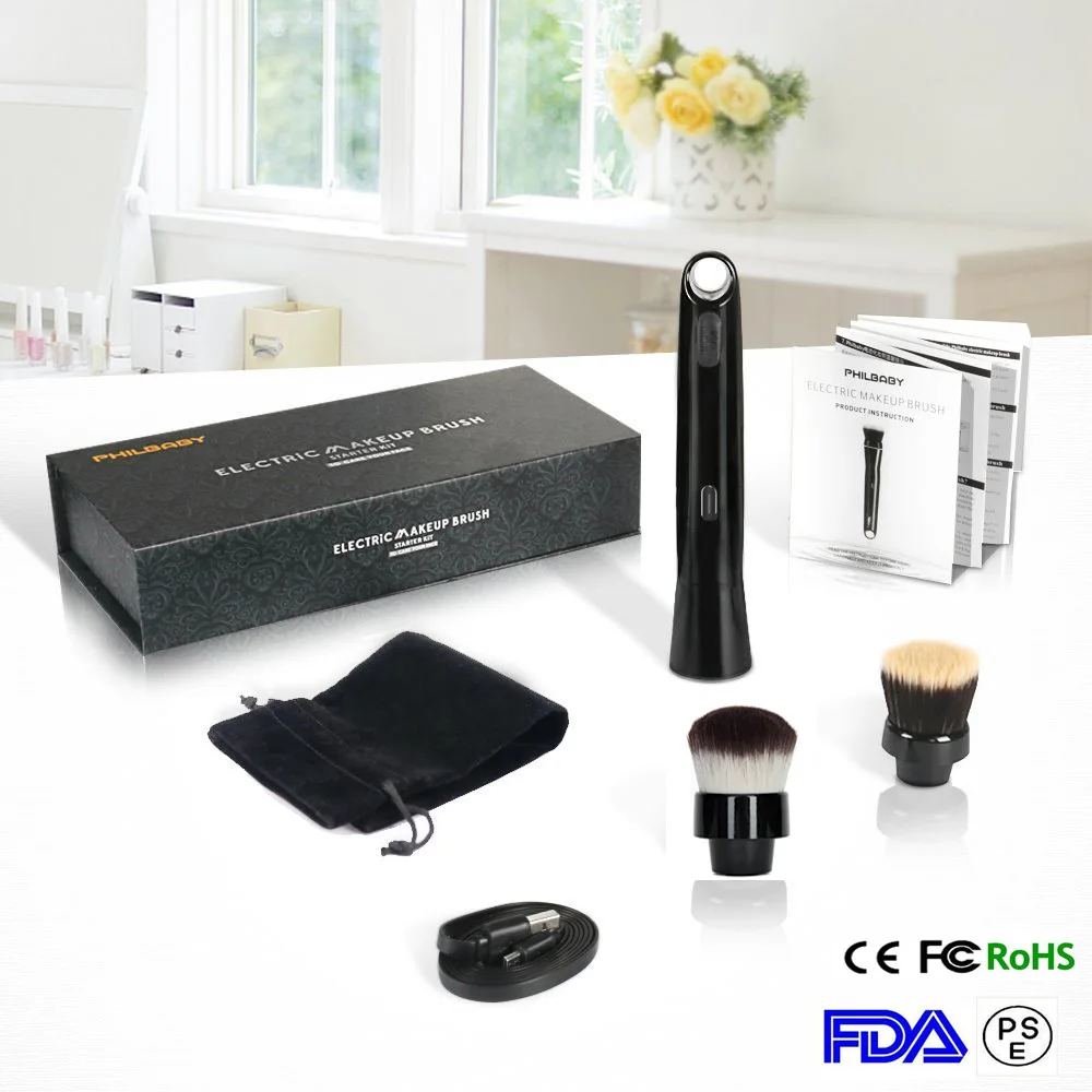 Popular Makeup Tools Portable Travel Cosmetic Electric Handle Makeup Brushes Blush Powder Foundation Single Makeup Brush