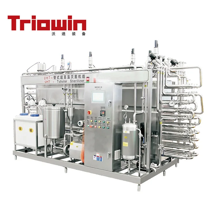 Industrial dairy cream processing line making machine equipment