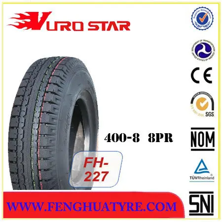 Tricycle tyre 400x8 three wheel motorcycle tyres 4.00-8 8PR