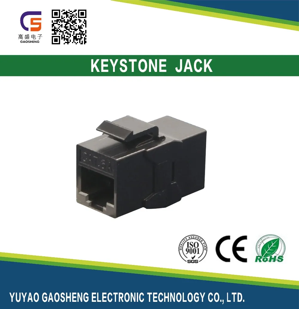 
 2017 горячие новые продукты CAT6A CAT6 CAT5E RJ45 KEYSTONE JACK сетевой модуль ETHERNET встроенный соединитель  