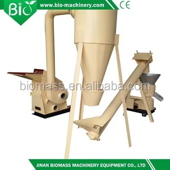 pellet mill with hammer mill used for corn,sawdust and all kinds of wood pieces