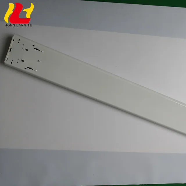 
1.2M 0.6M 5Ft Dustproof PS Reflector T8 LED Fluorescent Lamp Double Tube Ceiling Linear Light Housing Without Ballast Or Starter 