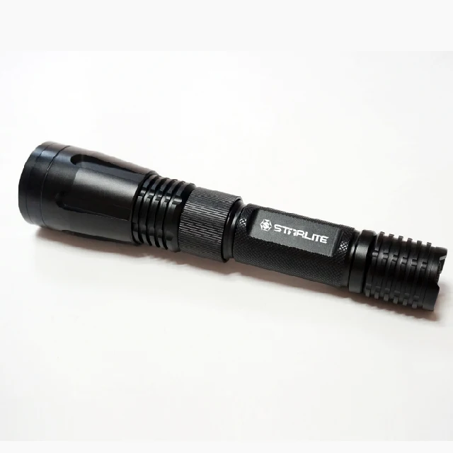 
STARLTE anti shock 18650 rechargeable 500 Lumen IPX7 defense flashlight police 