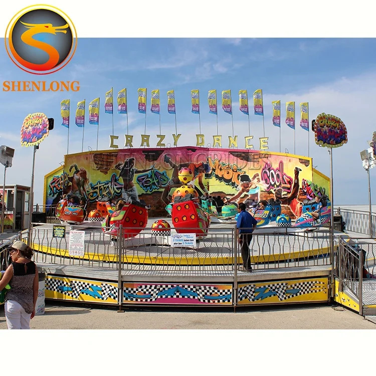 Attraction Break Dance  Exciting Amusement Park  Rides Crazy Dance Rides for sale
