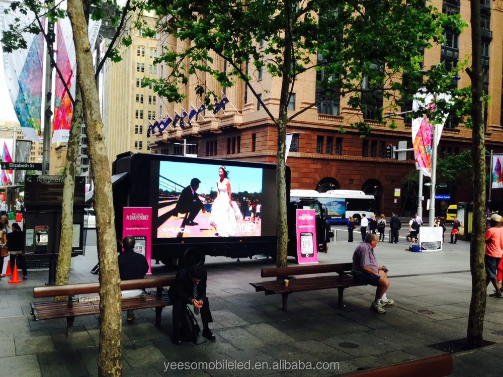Truck Mounted Led Advertising Signage from chinese supplier