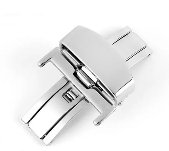Butterfly stainless steel wrist watch belt buckle watch clasp