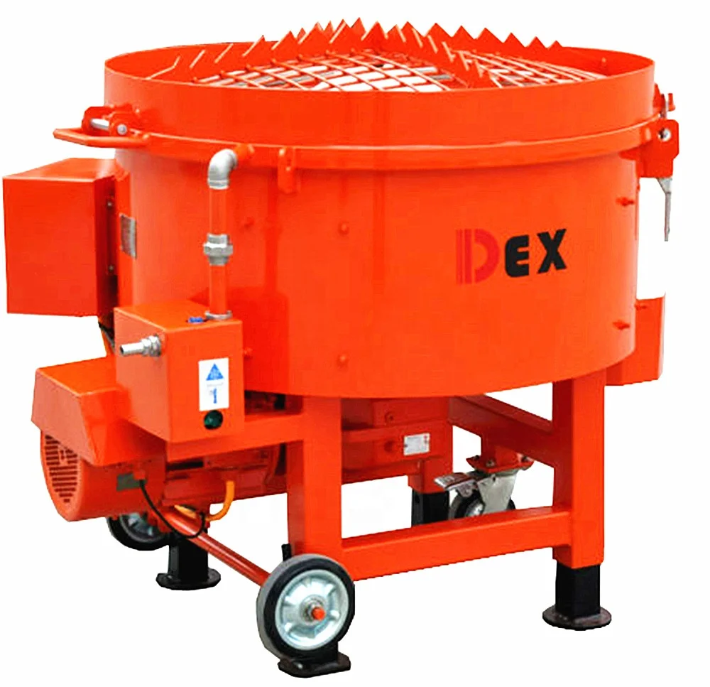 DEX 500kg MT500  Cement Mortar Refractory Pan Mixer