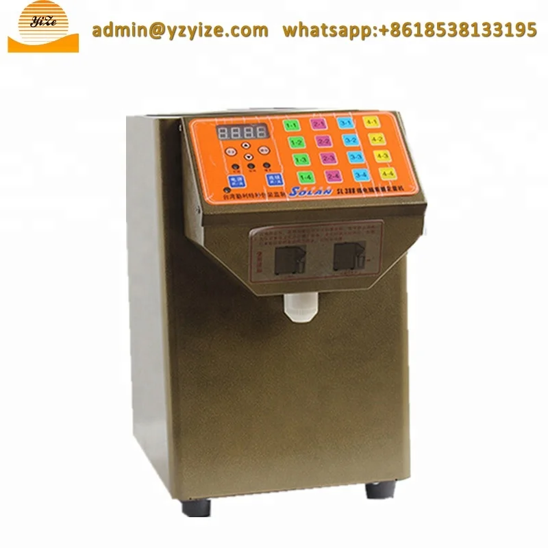 
Fructose Dispenser Machine For Bubble Tea Store / Fructose Filling Machine 