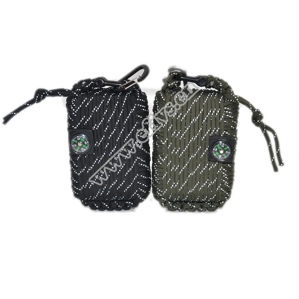 2016 trending hot products wholesale alibaba paracord grenade disaster zombie survival kit for outdoor and mountain climbing
