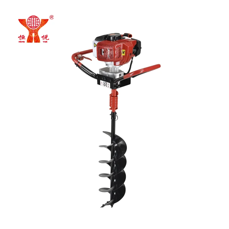 
power drill ice auger in fishing products and earth auger for tree planting with different drill bits 