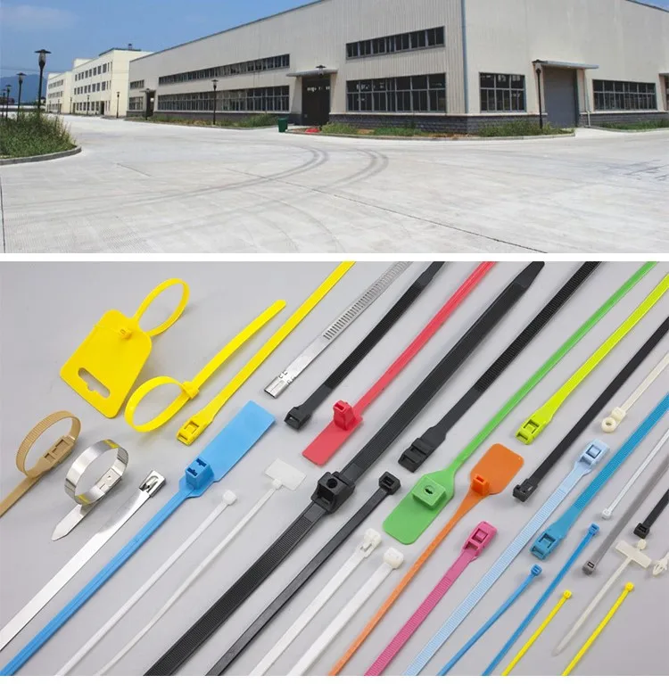 2.5-12mm UV Stable Self Locking Plastic Strap Nylon Cable Tie