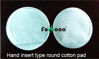 Hand Insert Round Cotton Pad Making Machine/makeup remover cotton pad