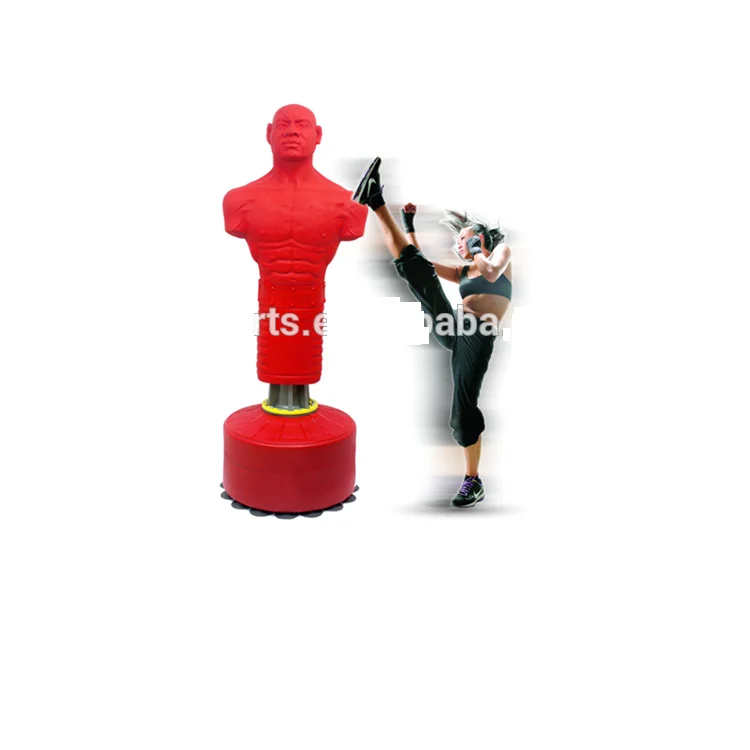 High quality  punch bag body shape free standing  boxing dummy slam man