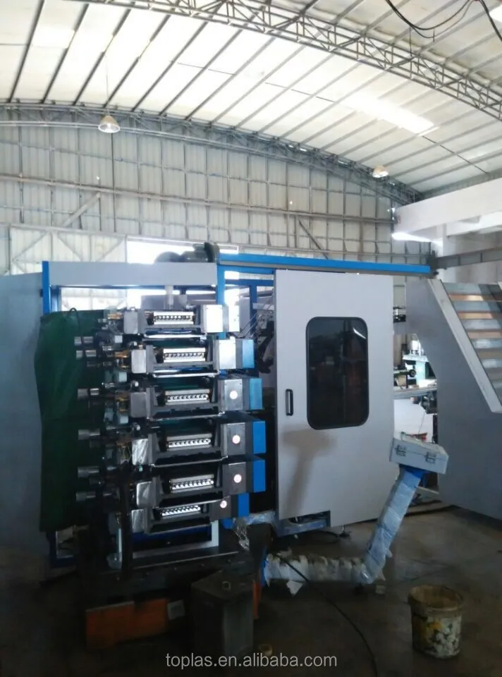 High Speed 6-Color cup printing machine, dry offset plastic cup printer
