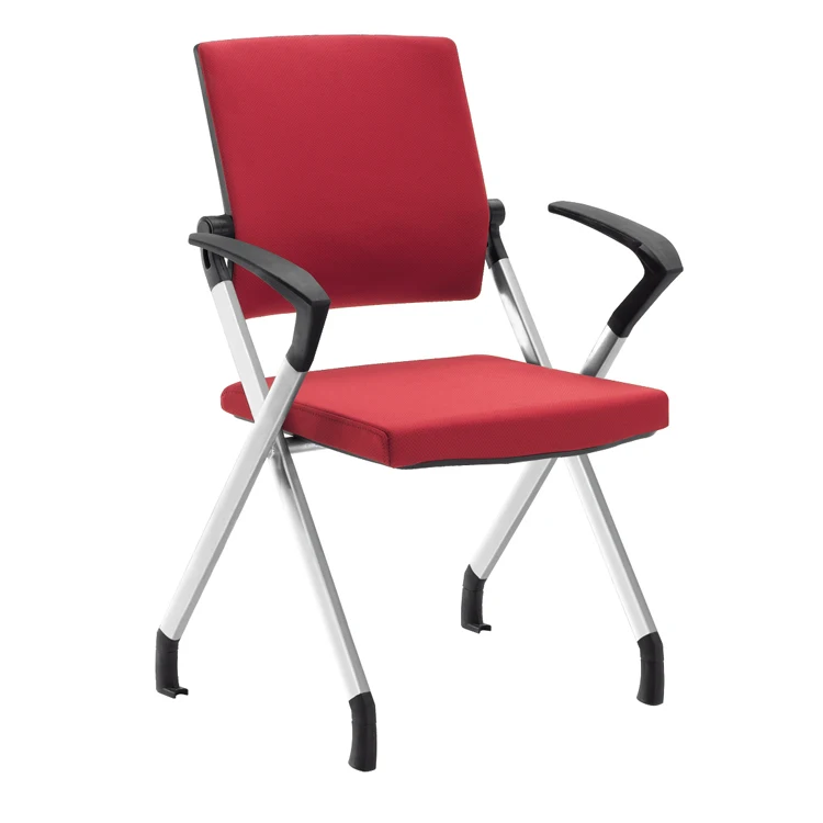 Modern Office Chair Competitive Foldable Design With Mesh Fabric Metal Aluminum Nylon Materials for Home Office Conferences