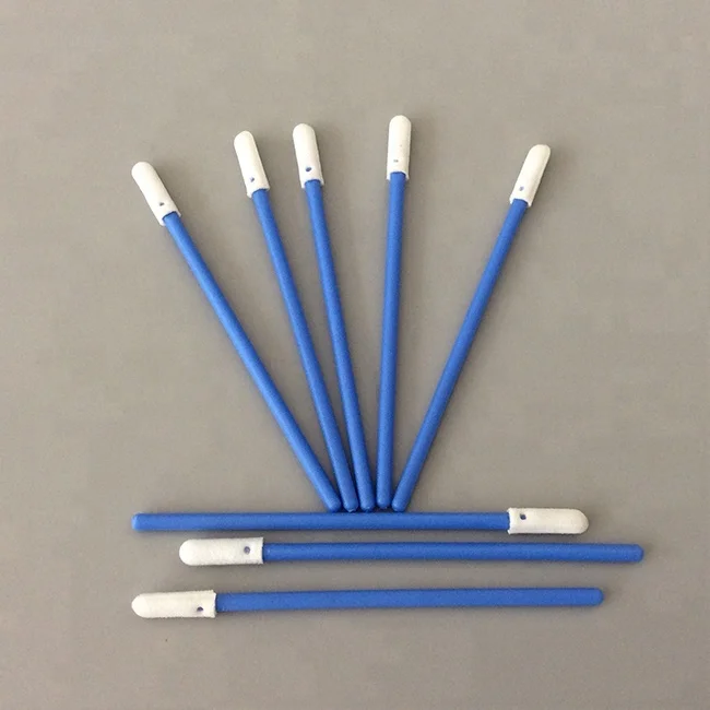 
Cleaning Round Foam Swab Blue Stick For Cleaning LCD PCB 