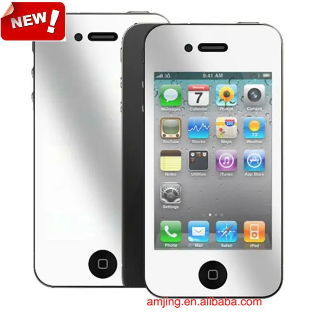 
Manufacturer!! For iPhone 4 4s Screen Protectors,Mirror Protective Film 