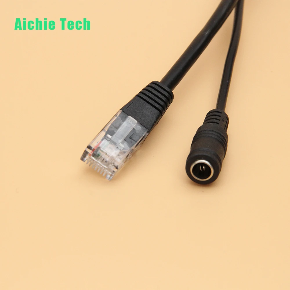RJ45 Male to RJ45 Female Ethernet POE Cable for CCTV camera