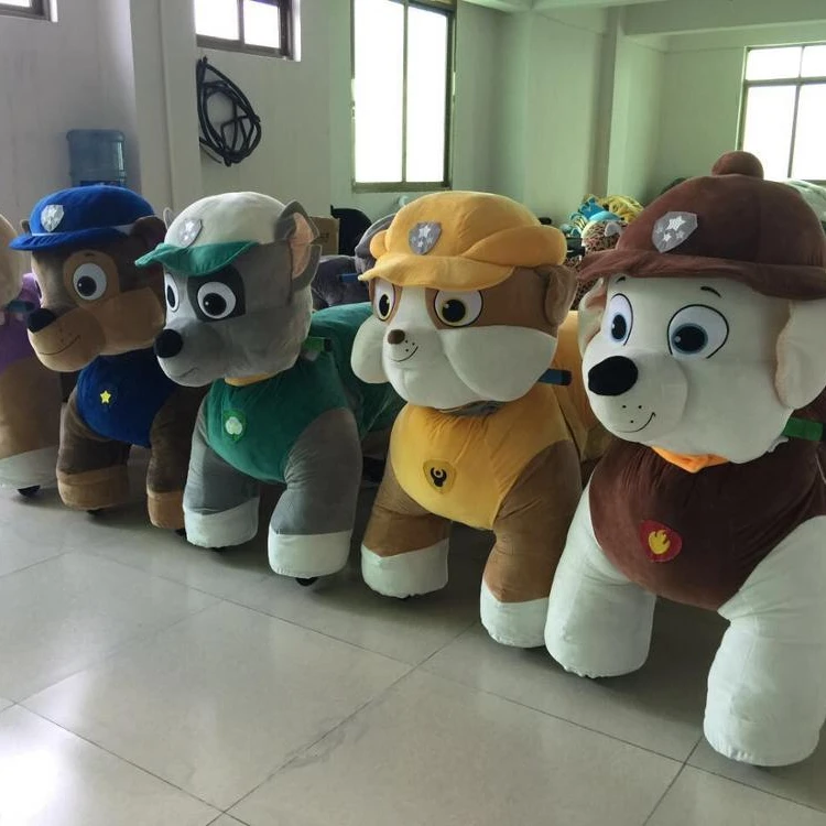 
Ride On Toy plush animal battery car toys for kids Children riding a battery car 