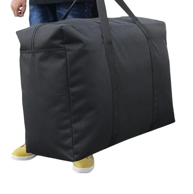 Handy Storage Bag Waterproof Heavy Duty Oxford Travel Luggage Caddy Organizer Quilt Blanket Duvet Reusable Laundry Bag