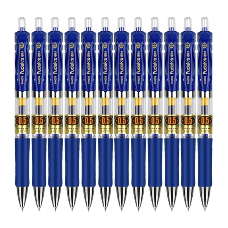 Wholesale Blank Office School Students Fashion High Quality luxury plastic office gel ink pen