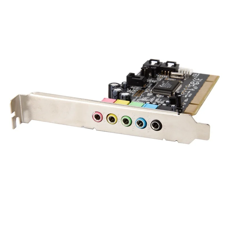  Прямая продажа с фабрики 5 1 каналов 3D Звуковая карта PCI Настольная компьютерная встроенная