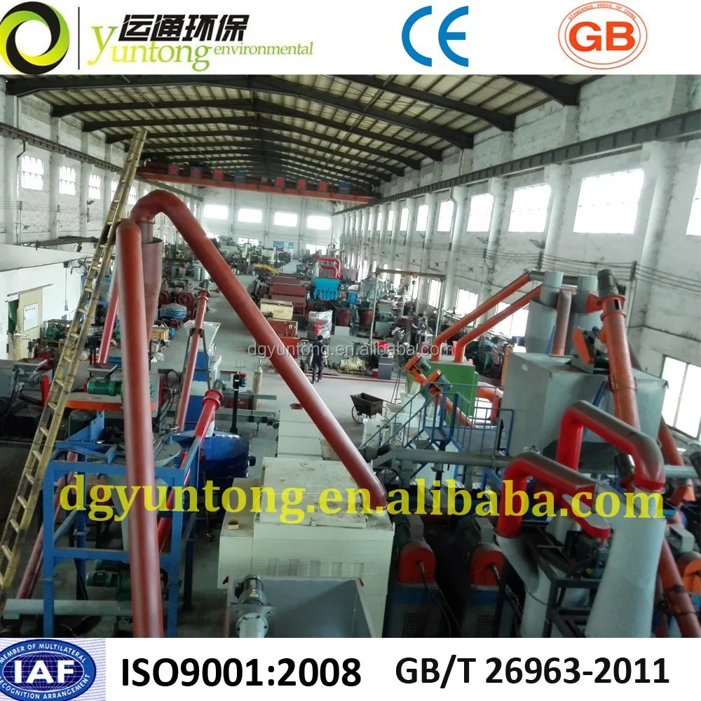 
Yuntong Fully Automated Used Car Tyre Pelletizing Production Line 