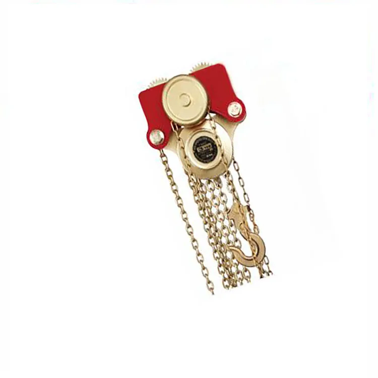 
anti-spark Aluminum bronze alloy ,beryllium bronze hand tools chain hoist with trolley 