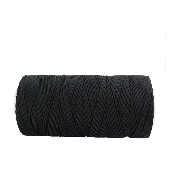 #18 3-strand twisted Black Nylon Twine
