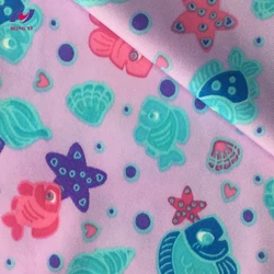 Chinese Manufacturer Kids Swimwear 85 Polyester 15 Elastane Fabric