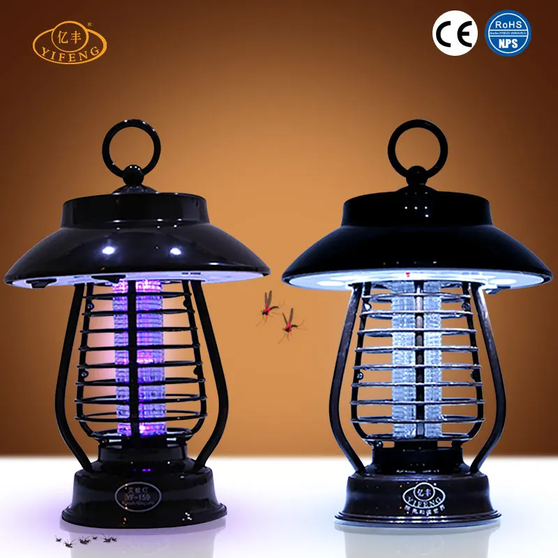 Дешевая УФ светодиодная уличная перезаряжаемая новая ловушка для борьбы с вредителями ловушка для насекомых 5 в Солнечная зарядка USB лампа-ловушка