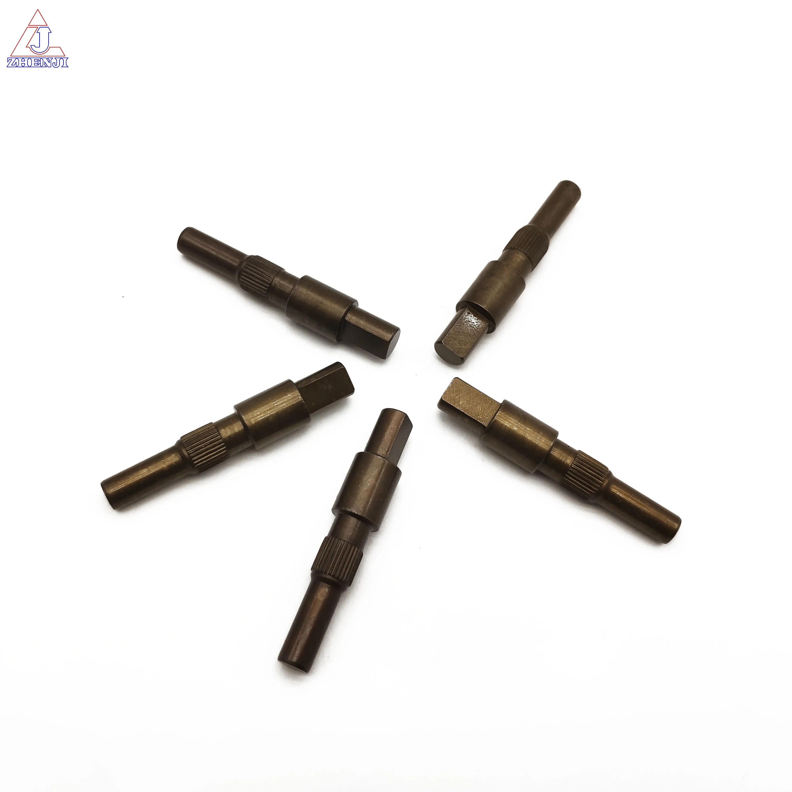 OEM customized steel high precision motor short shaft