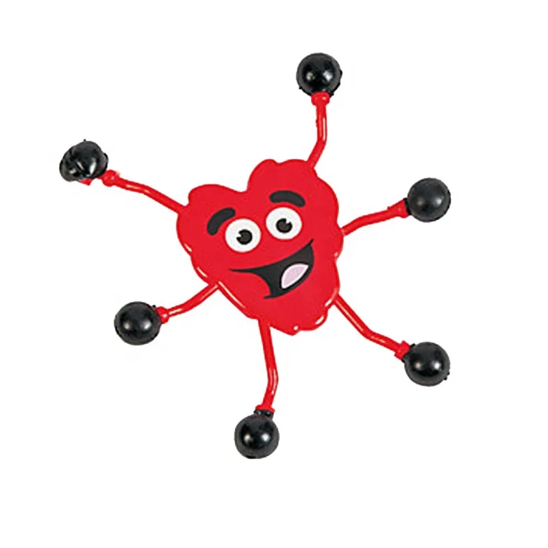 New Novelty Hot Sell Sticky Spider TPR Toys
