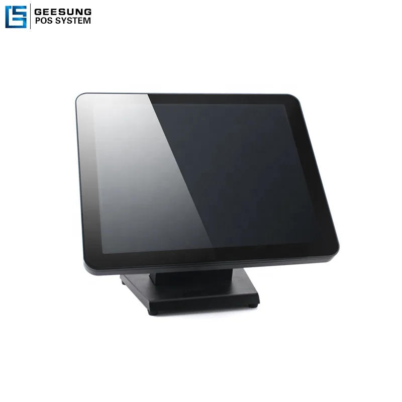Zero Bezel квадратный 17 дюймов монитор с сенсорным экраном для Pos