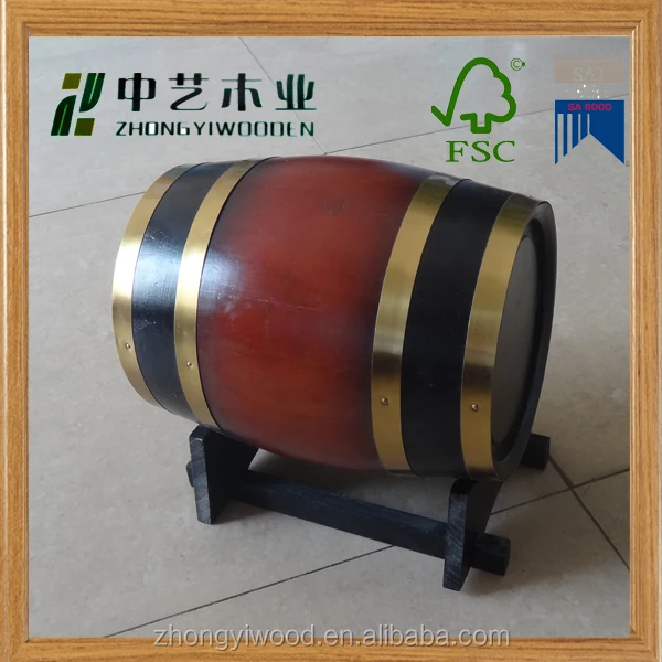 
stainless steel inner liner wooden wine barrels for beer Whiskey liquor 
