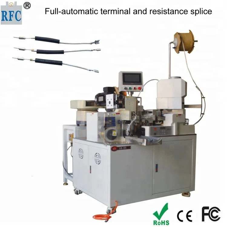 
New product fully automatic thermistor and cable splice with terminal crimping machine 