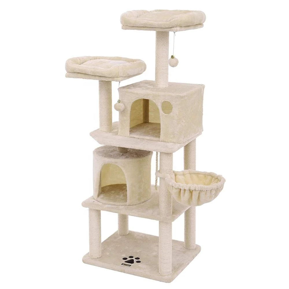 Wholesale Cat Climbing Scratching Tree Tower House Condo, Luxury Cat Tree