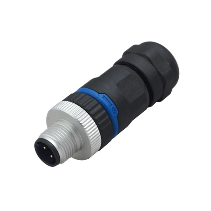 m12 male female adaptor ip 67 sensor cable connectors