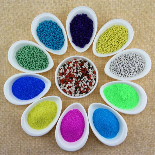 Three-component NPK fertilizers 15-15-15,17-17-17, 20-20-20