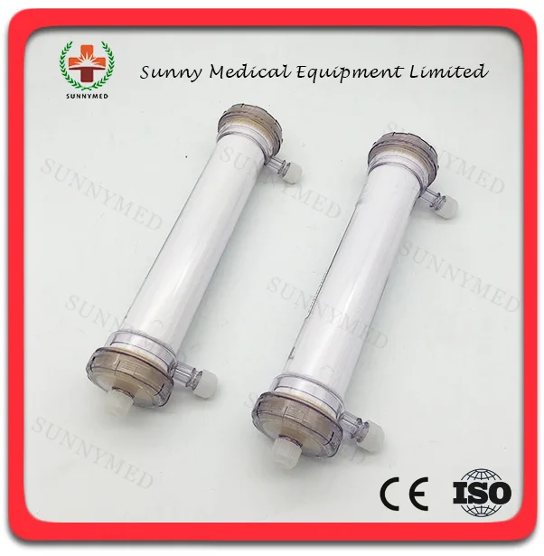 
SY-O008 Guangzhou Low flux High flux hemodialysis Blood Dialyzer blood tube disposable blood dialyzer for dialysis machine 