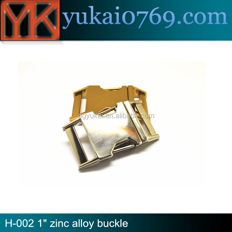 Custom metal curved buckle quick release metal buckle
