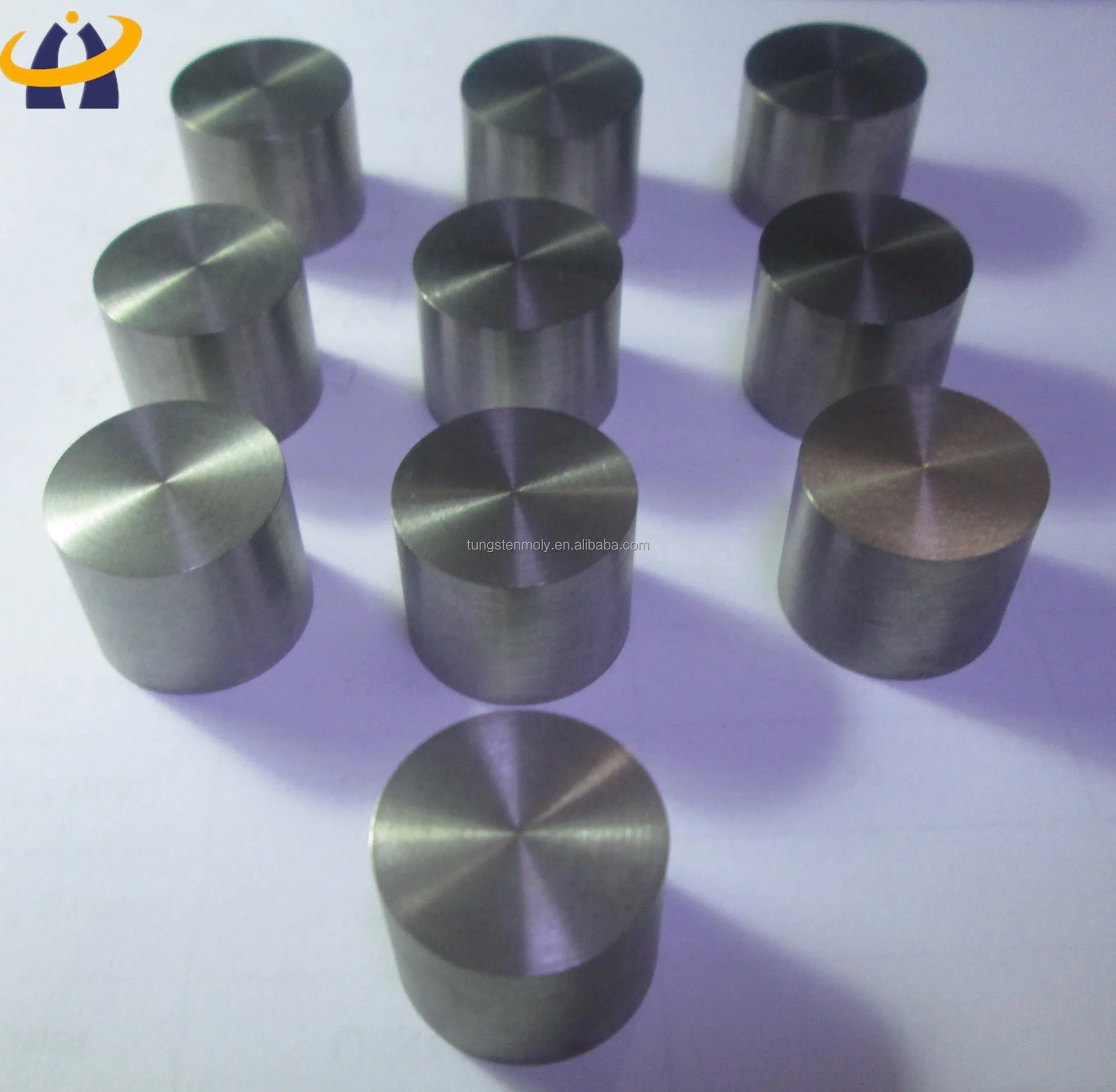 Wholesale high density heavy metal alloy WNiFe tungsten cylinder for counterweight