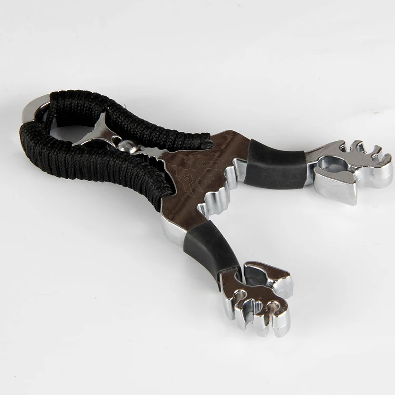 
New Slingshot Wrist Folding Sling Shot Powerful Hunting Slingshot Catapult Stainless Steel Fishing Slingshot Adult Games 