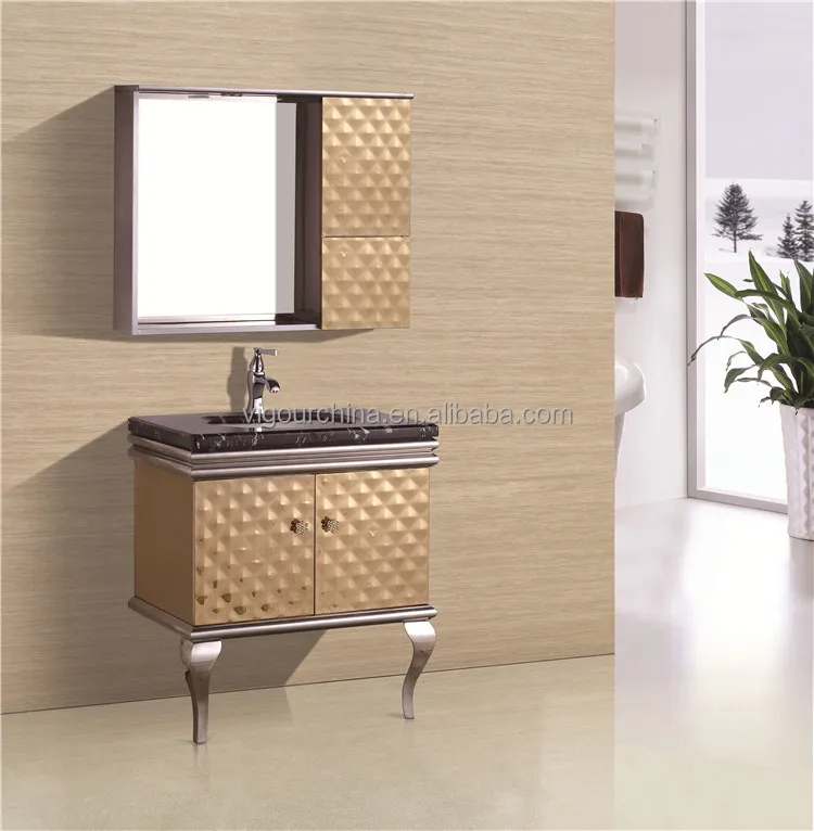 China Manufacturer cheap price ss vanity bathroom #BV-8383