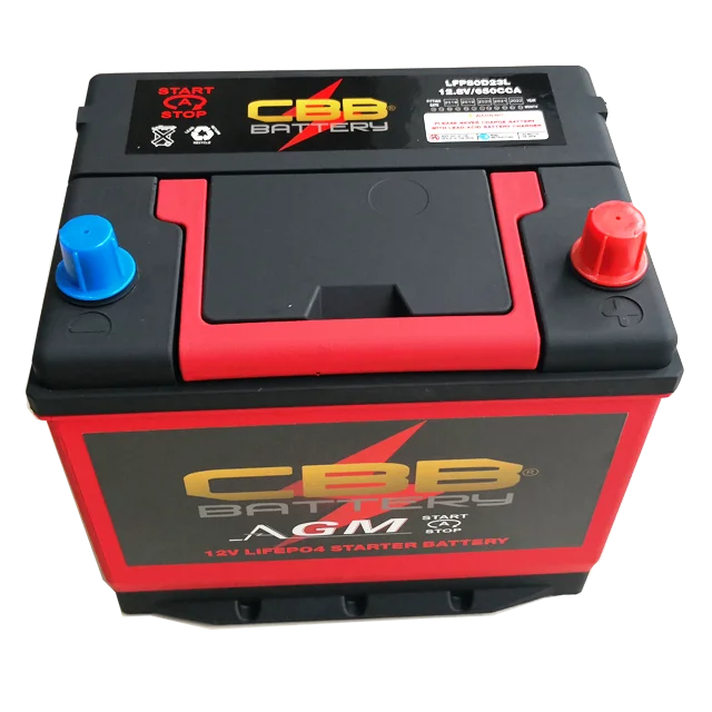 12V 30ah LiFePO4 Lithium Car Battery LFP80D23L