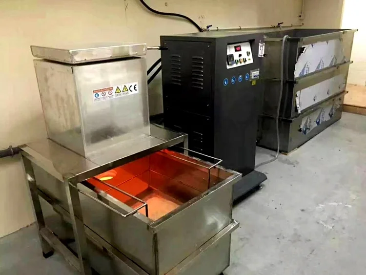 Made in China gold melting machine for ingot casting