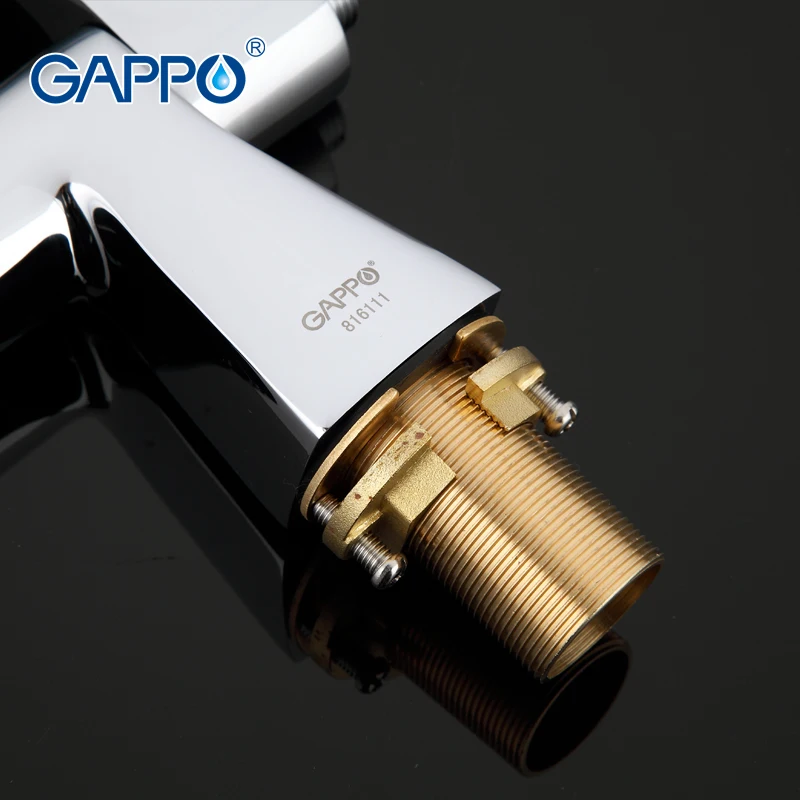 GAPPO Water Mixer Bathroom Faucet Tap Bath Basin Sink Faucet Mixer Brass Faucet Hand Shower G1204
