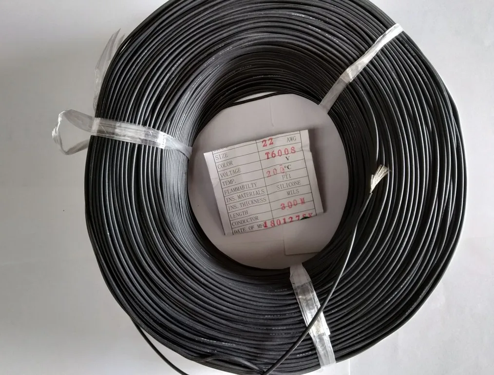 High Temperature Resistant Silicone Rubber Wire Cable