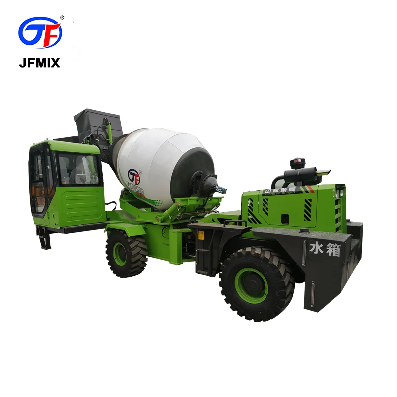 2.0 cbm concrete mixer prices concrete mixer car self feeding mobile concrete mixer